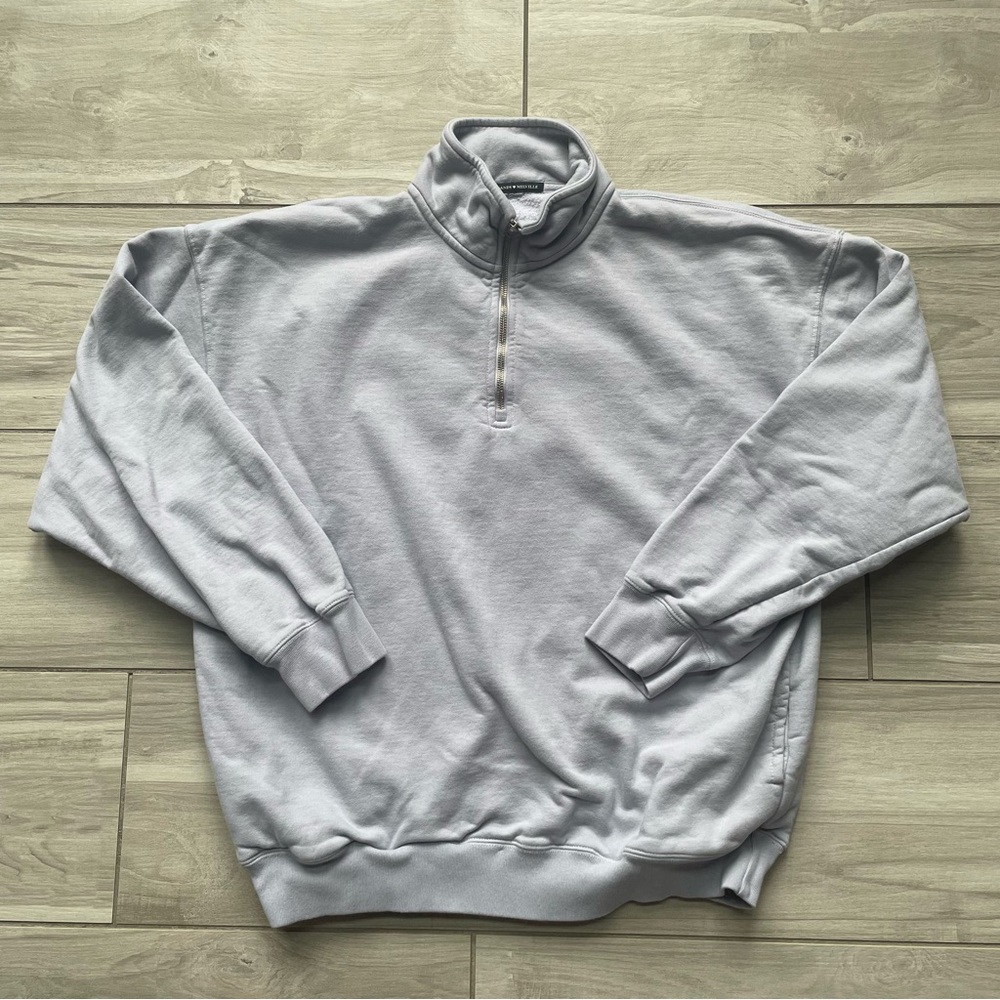 $⬇️ BRANDY MELVILLE “Missy” Cotton Oversized Sweatshirt